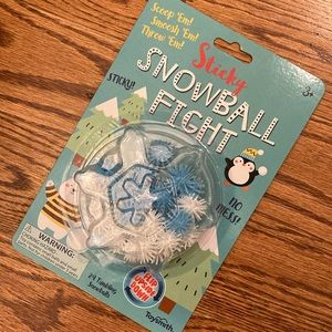 Sticky Snowball Fight